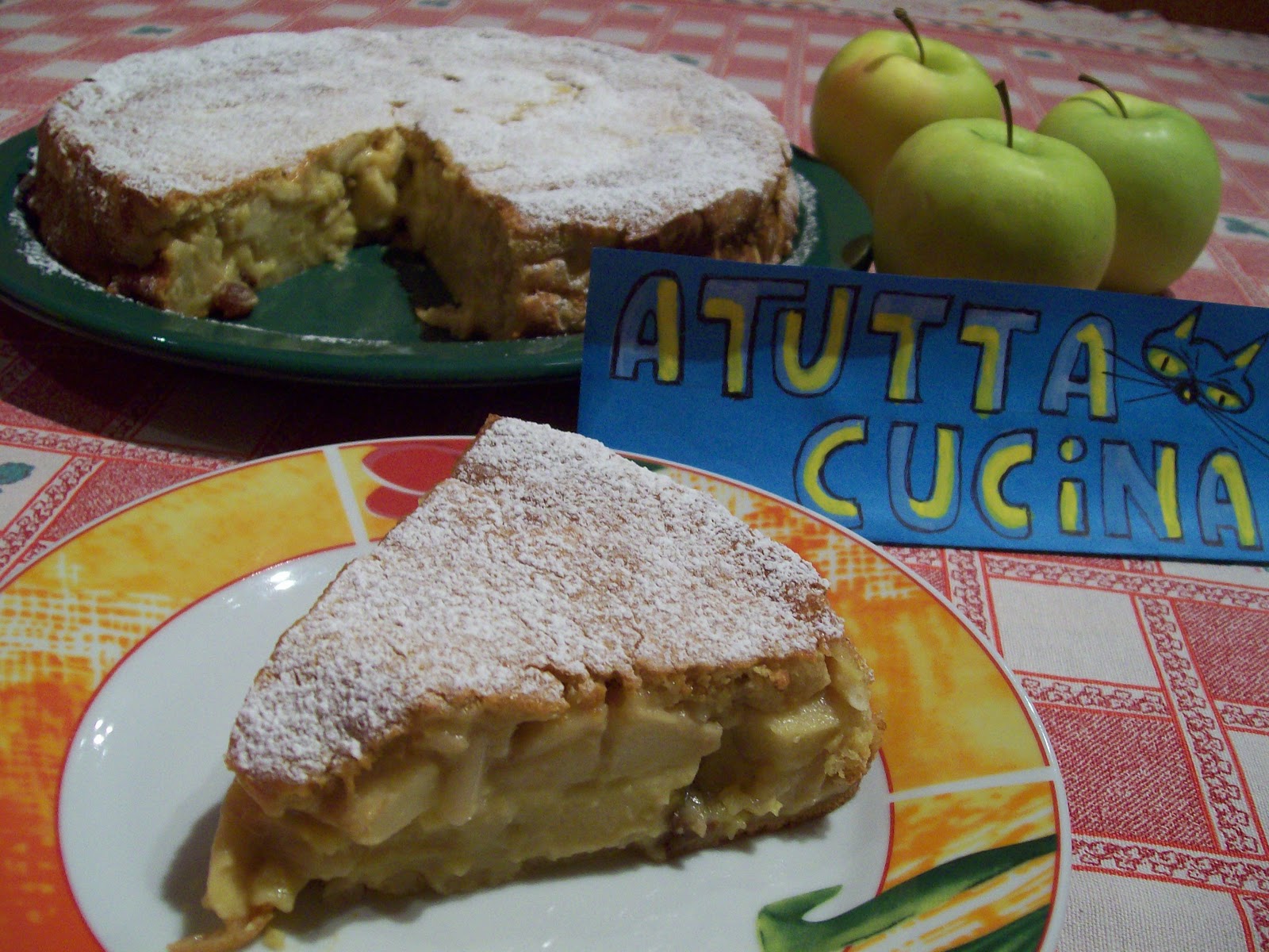 A TUTTA CUCINA TORTA Di MELE Al MASCARPONE